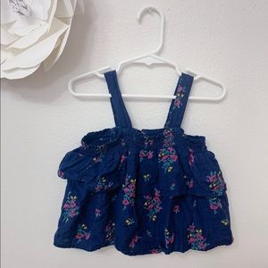 Toddler floral blouse 3T
